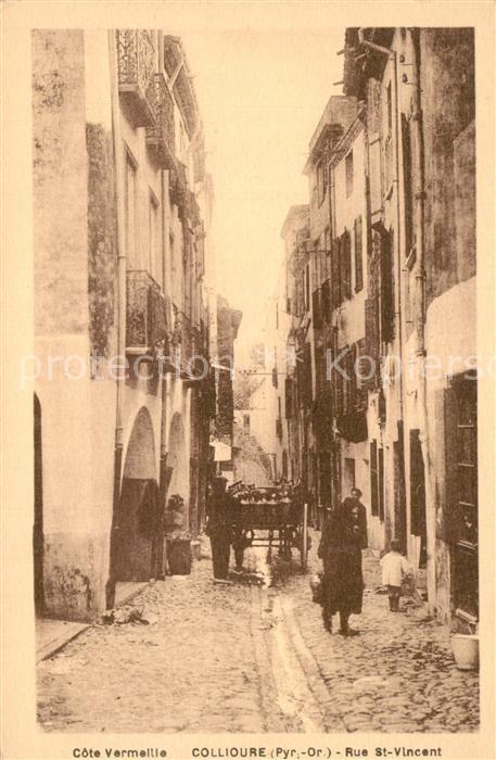 Collioure Rue St. Vincent