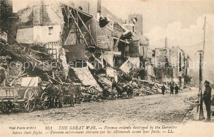 Paris Guerre 1914-1916 zerst?rte Frauen