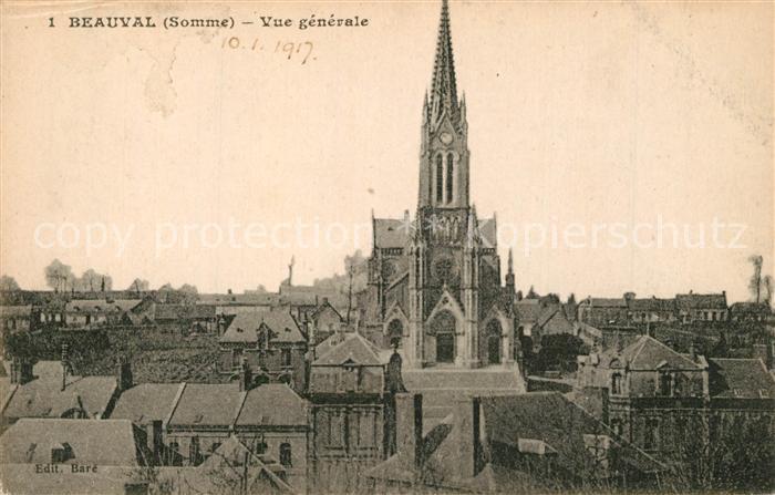Beauval mit Kirche