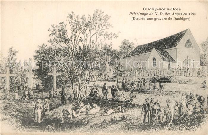 Clichy-sous-Bois Pelerinage de N.D. des Anges en 1794