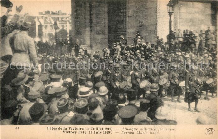 Paris Fetes de la Victoire 14. Juillet 1919 S