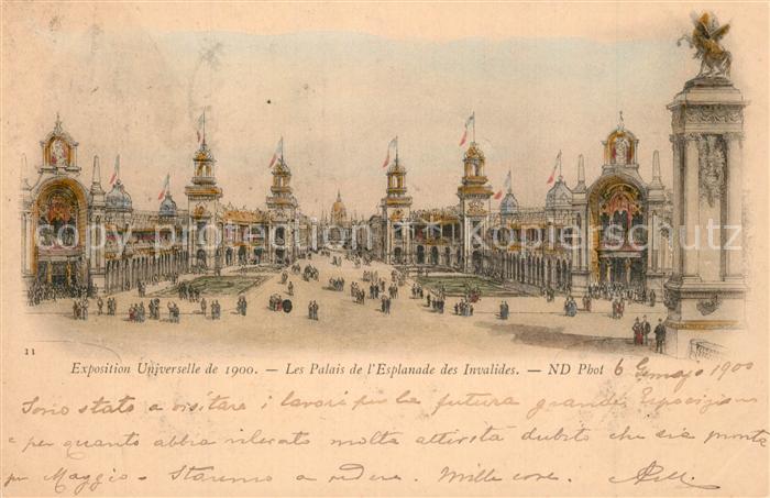 Paris Exposition Universelle de 1900 Palais d