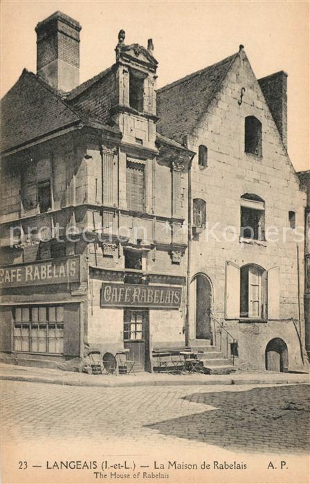 Langeais La Maison de Rabelais