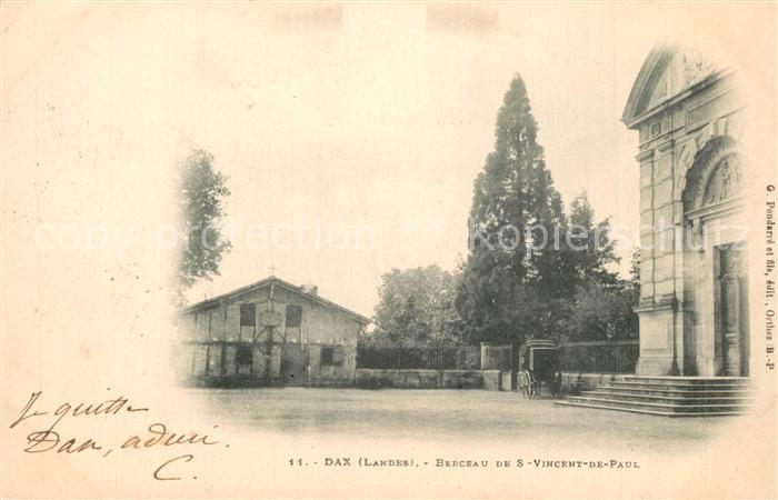 Dax Landes Berceau de S-Vincent de Paul