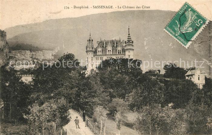 Sassenage Dauphine Chateau des Cotes