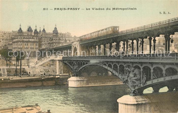 Paris Passy La Viaduc du Metropolitain