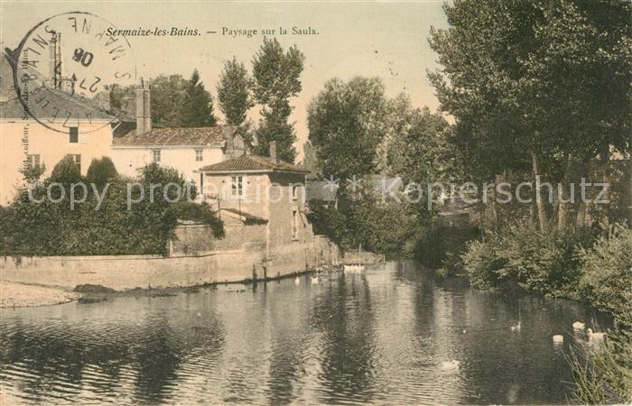 Sermaize-les-Bains Paysage sur la Saulx