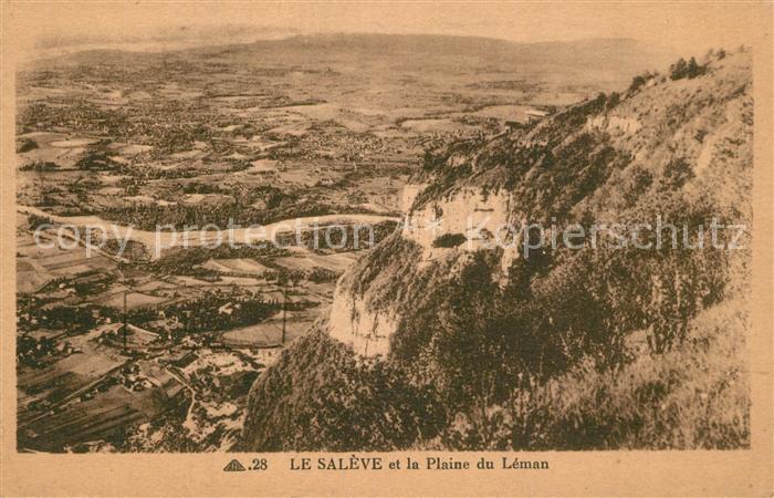 Le Saleve et la Plaine du L?man