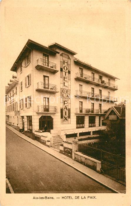 Aix-les-Bains Hotel de la Paix