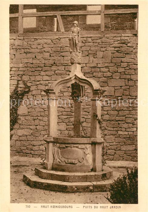 Hohkoenigsburg Haut-Koenigsbourg Puits du Haut Jardin