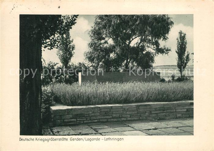 Lagarde Chateau-Salins Deutsche Kriegsgr?berst?tte Gerden
