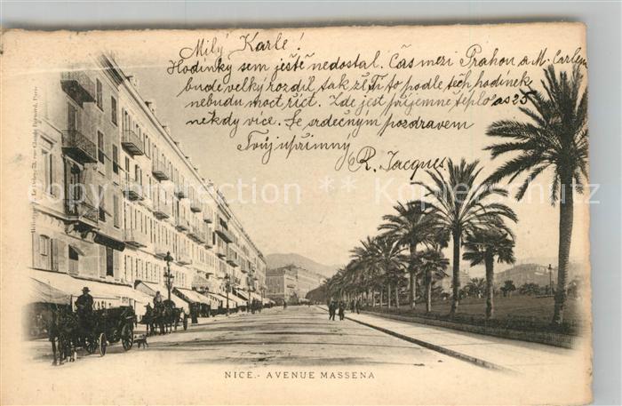 Nice Alpes Maritimes Avenue Massena
