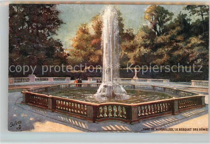 Versailles Yvelines Chateau Bosquet des Domes