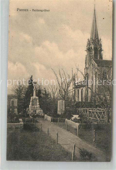 Pannes Loiret Heldengr?ber Kirche