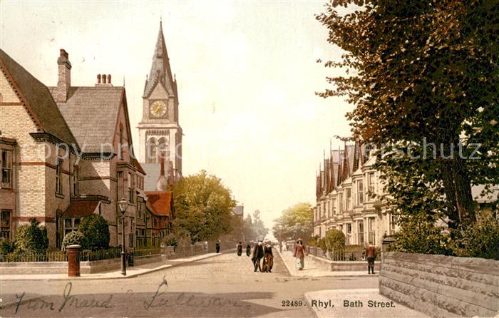 Rhyle Wales Bath Street