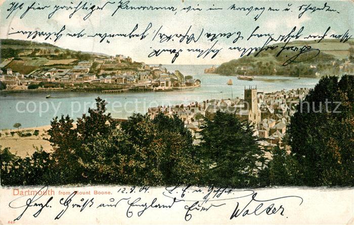 Dartmouth  from Mount Boone