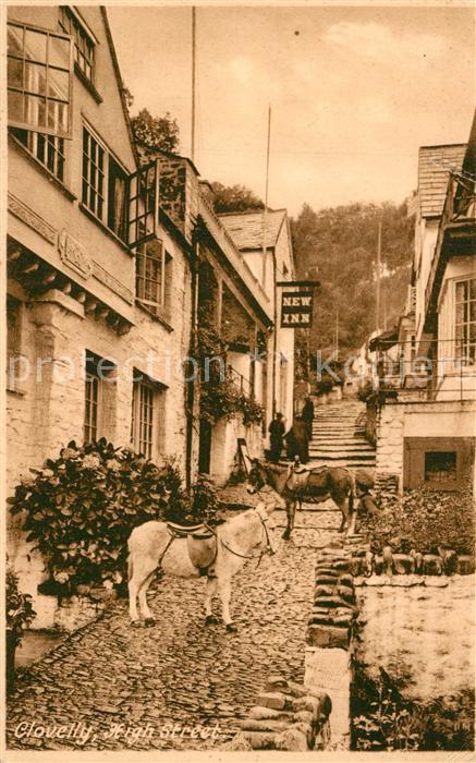 Clovelly High Street