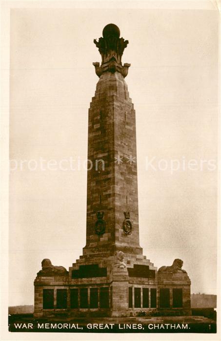 Chatham Hackney War Memorial Great Lines