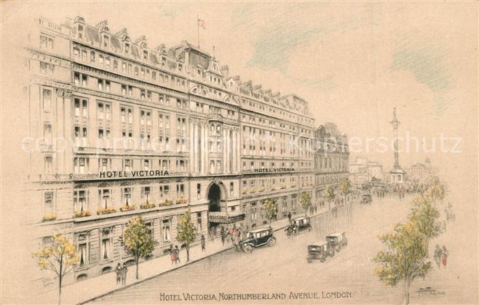 London Hotel Victoria Northcumberland Avenue