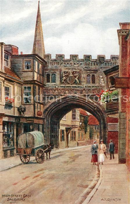Salisbury Wiltshire High Street Gate
