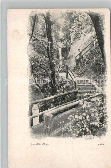 Isle of Wight UK Shanklin Chine