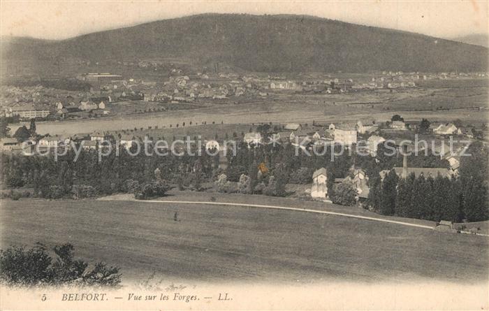Belfort Alsace Vue sur les Forges