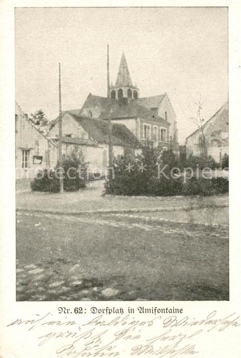 Amifontaine Dorfplatz