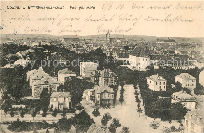 Colmar Haut Rhin Elsass Panorama