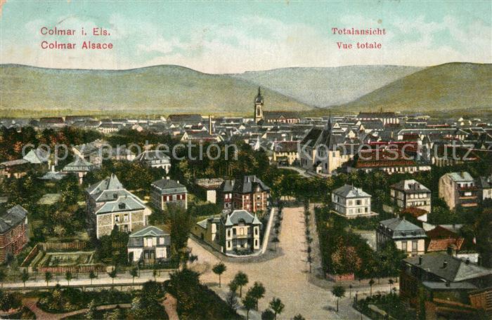 Colmar Haut Rhin Elsass Totalansicht