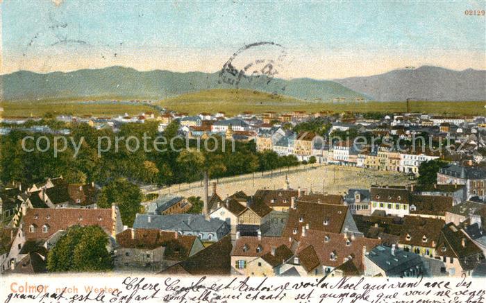 Colmar Haut Rhin Elsass Panorama