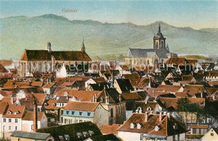 Colmar Haut Rhin Elsass Teilansicht