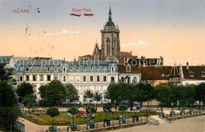 Colmar Haut Rhin Elsass Rapp Platz