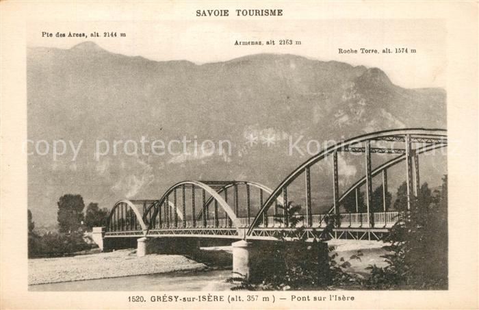 Gresy-sur-Isere Pont sur l'Isere