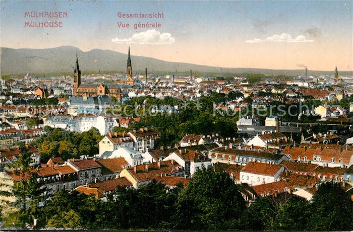 Mulhouse Muehlhausen Panorama