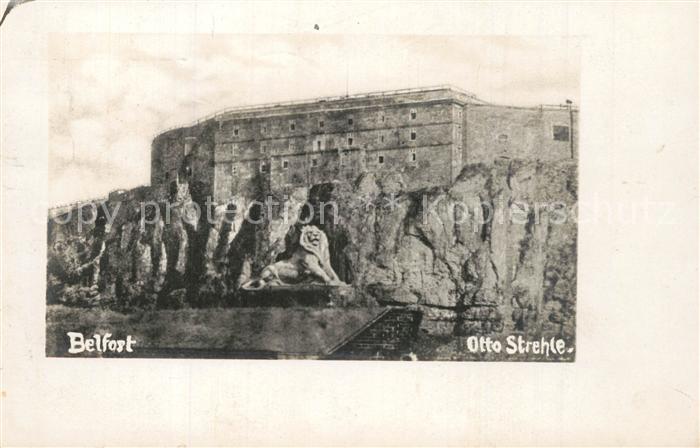 Belfort Alsace Festung