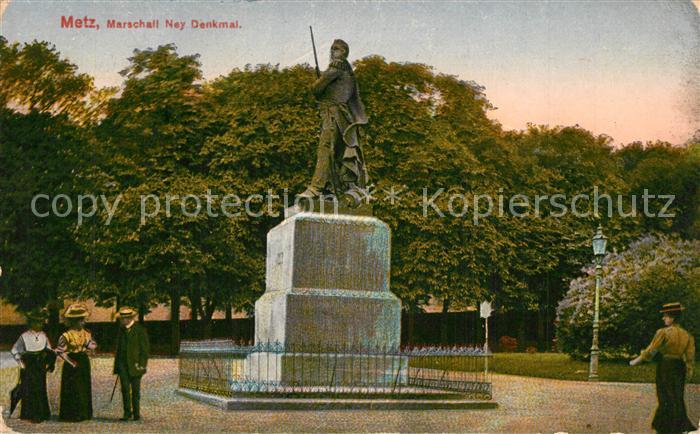 Metz  57 Moselle Marschall Ney Denkmal