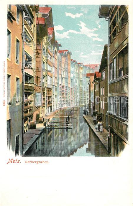 Metz  57 Moselle Gerbergraben