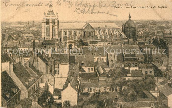 Douai 59 Panorama pris du Beffroi