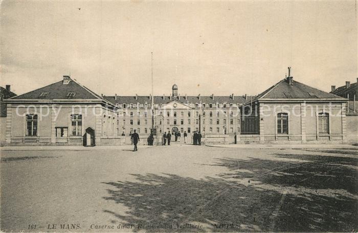 Le Mans Sarthe Caserne du 31e Regiment d’Artillerie