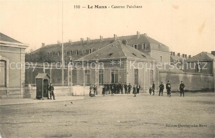 Le Mans Sarthe Caserne Paixhans