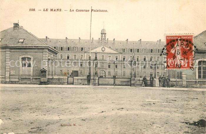 Le Mans Sarthe Caserne Paixhans