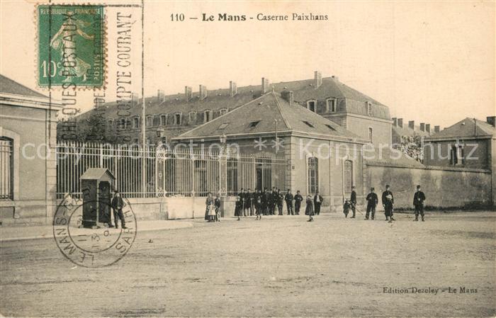 Le Mans Sarthe Caserne Paixhans