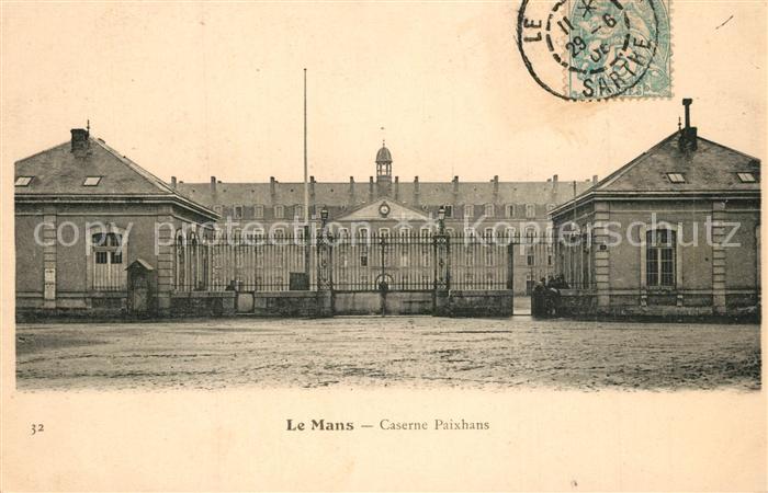Le Mans Sarthe Caserne Paixhans