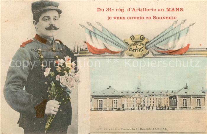 Le Mans Sarthe Caserne du 31e d Artillerie