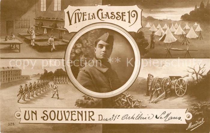 Le Mans Sarthe Souvenir du 31e d Artillerie