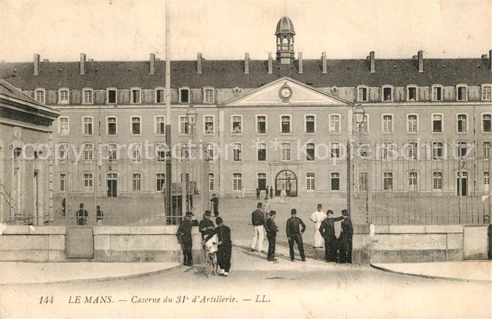 Le Mans Sarthe Caserne du 31e Regiment d’Artillerie