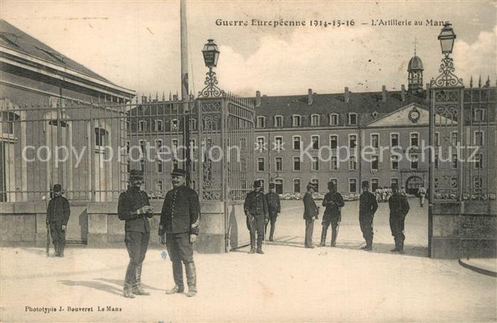 Le Mans Sarthe Caserne du 31e Regiment d’Artillerie