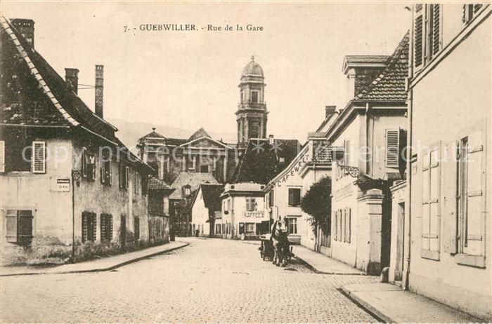 Guebwiller Elsass Rue de la Gare