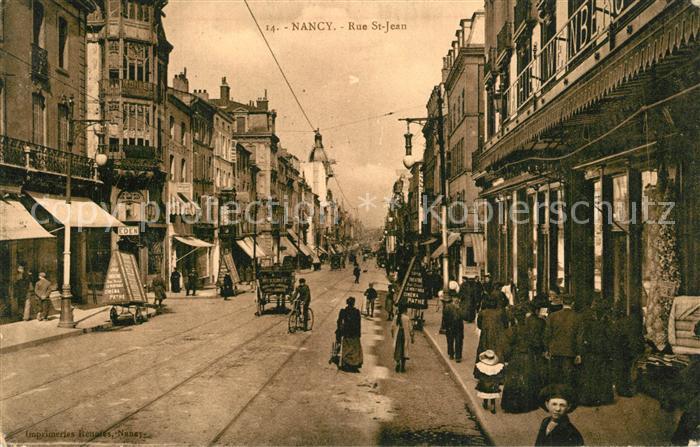 Nancy Lothringen Rue St Jean
