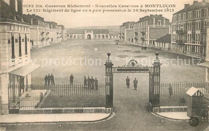 Montlucon Casernes Richemont Nouvelles Casernes